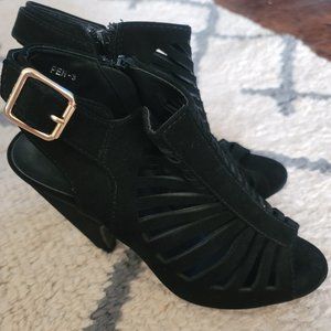 Top Moda open toe heel